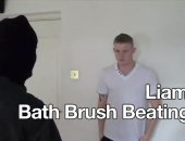 Liam - Bath Brush Beating! - Severe Spanking!