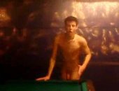 Nked twinks playing billiard and fucking