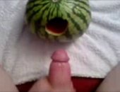 fucking a watermelon