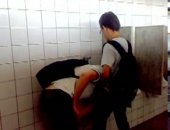 toilet twinks sucking at the urinal