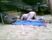 Submissive Fuck On Beach