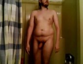 allen naked in the shower
