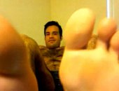 hairy hunk foot show