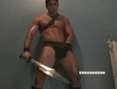 Jerking Naked Sword