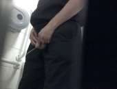A sneaky voyeur video of men pulling out their dicks and pissing in a public bathroom.  They have no clue their cocks are on the internet. 