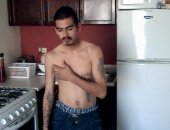 Latino Gang Member Cums