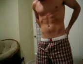 Hot jock shows off