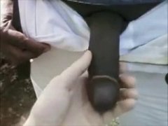Very Black Cock Blowjbo