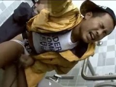 Asian Suck and Toilet Fuck