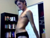 Amateur Twink Dances Around