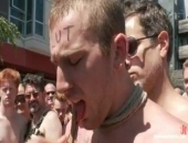Cody Allen - Naked, Tied Up, Zippered, Humiliated In Public